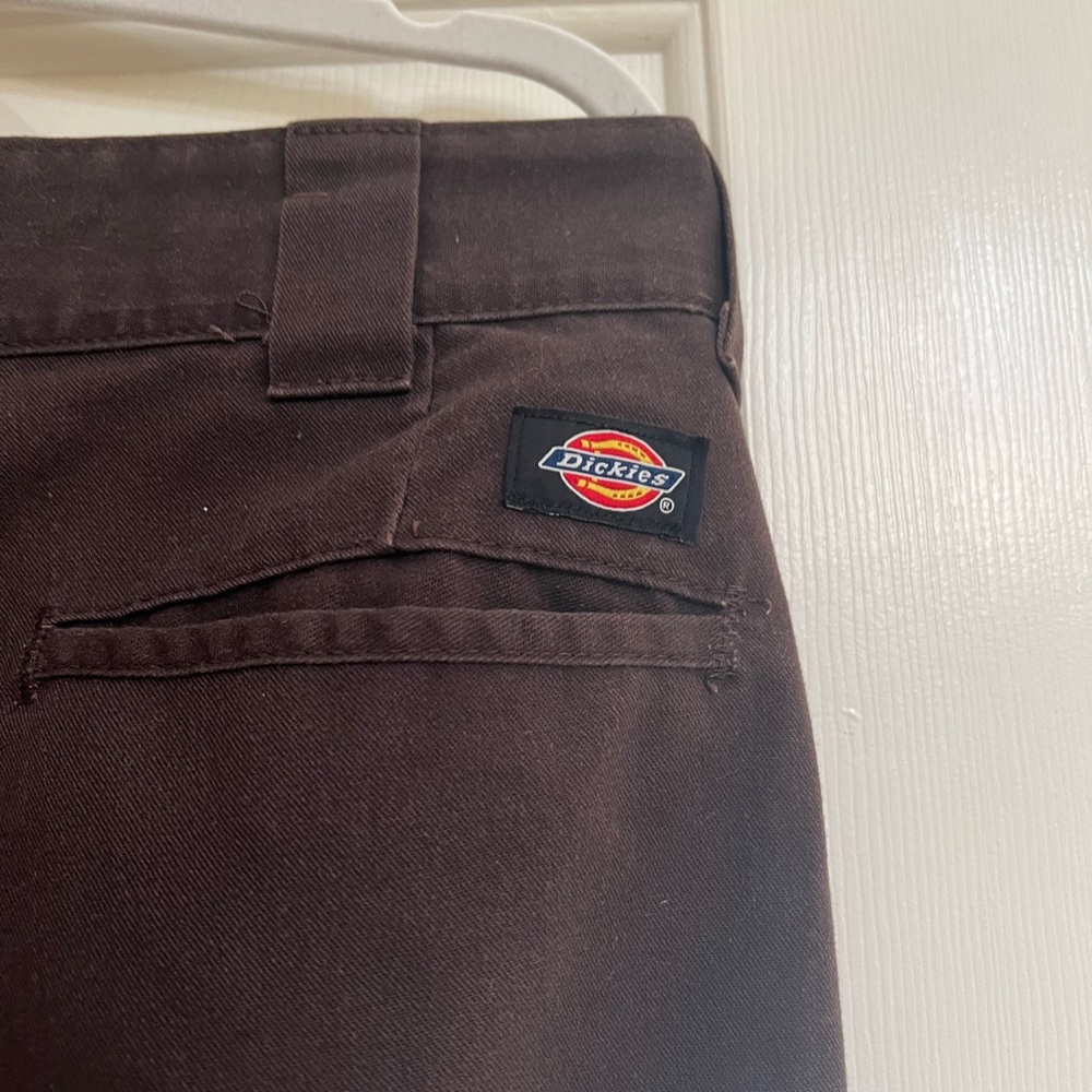 Mens Dickies Flex pant - brown.